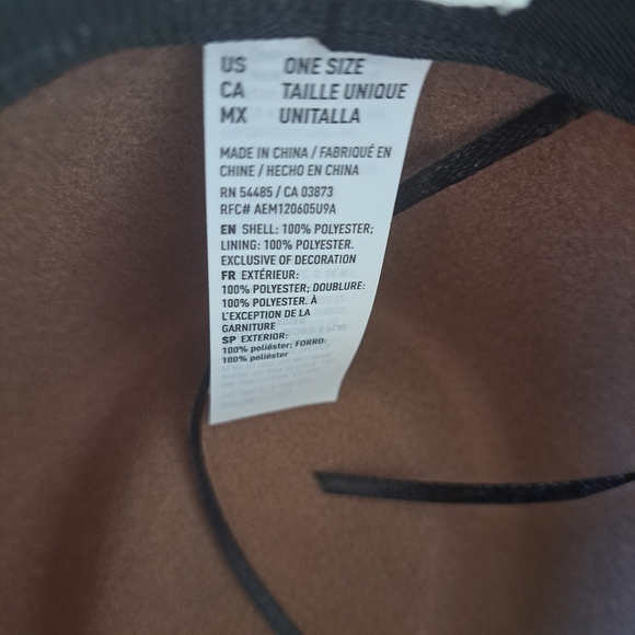 Upscaled Dark Tan American Eagle Wide Brim Feathered Hat With Bead Hatband - Picture 6 of 7